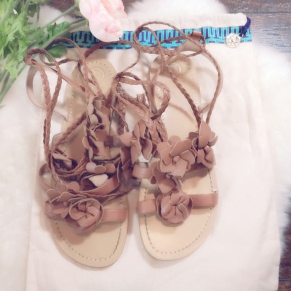 SOLD.   Tory Burch Gladiator Sandals - Picture 6 of 7